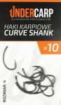 Undercarp Teflonowe haki karpiowe CURVE SHANK 4
